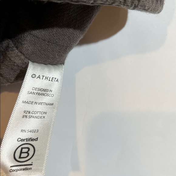 Athleta Farallon Jogger Women's Size 4 Camouflage Stretch Fabric Pull On Pants - Picture 5 of 10